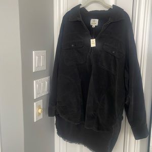 Aerie corduroy shacket